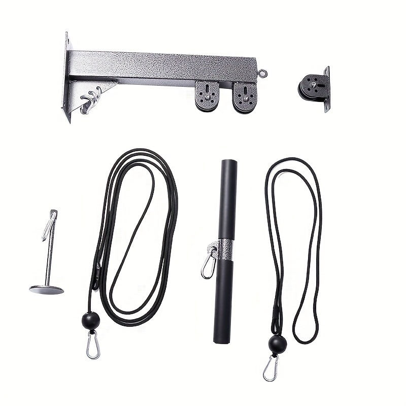 Wall Pulley Rope System Training Equipment-0
