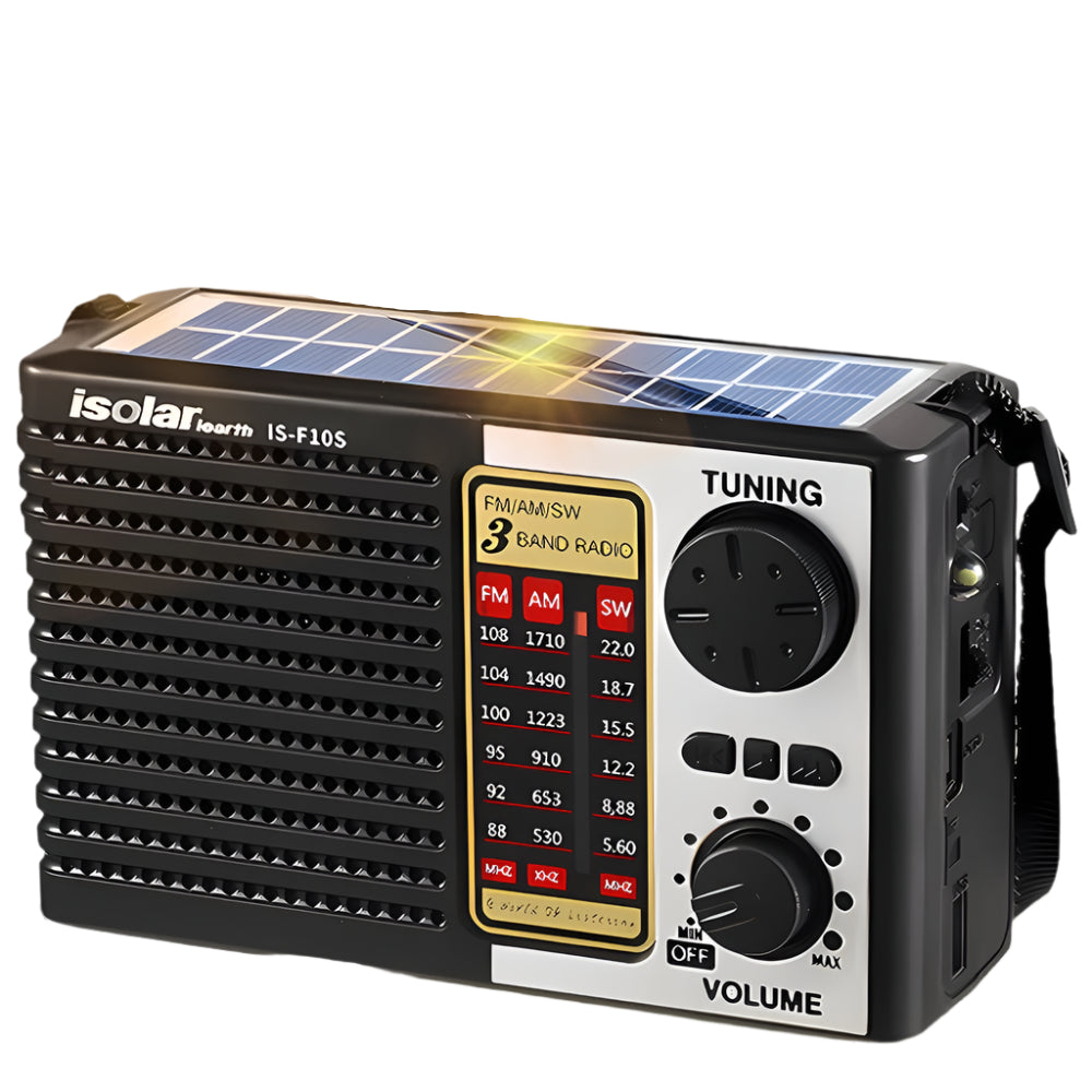 Solar Portable Radio with Digital Speaker-0