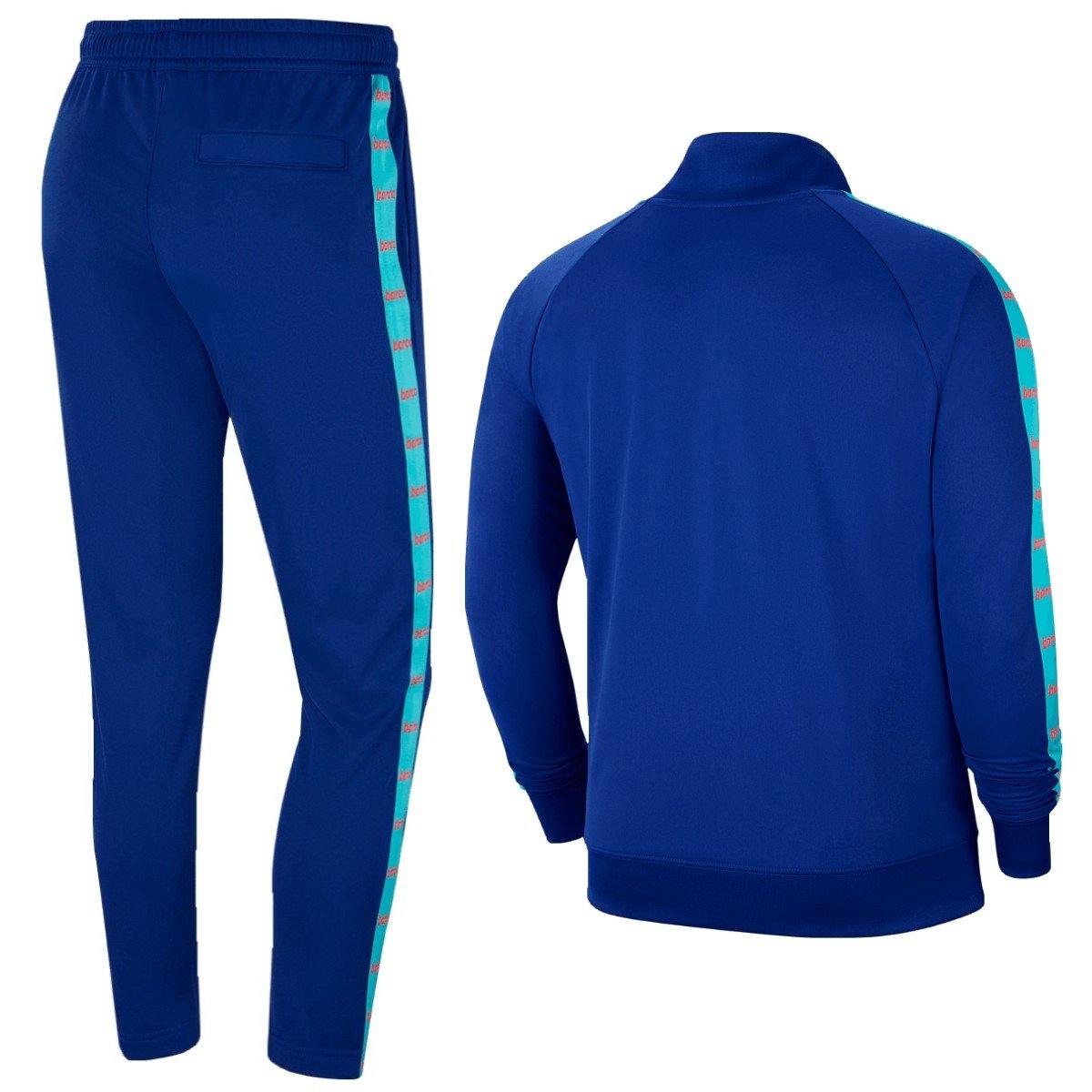 FC Barcelona Casual "Just do it" presentation tracksuit 2021 - Nike-1
