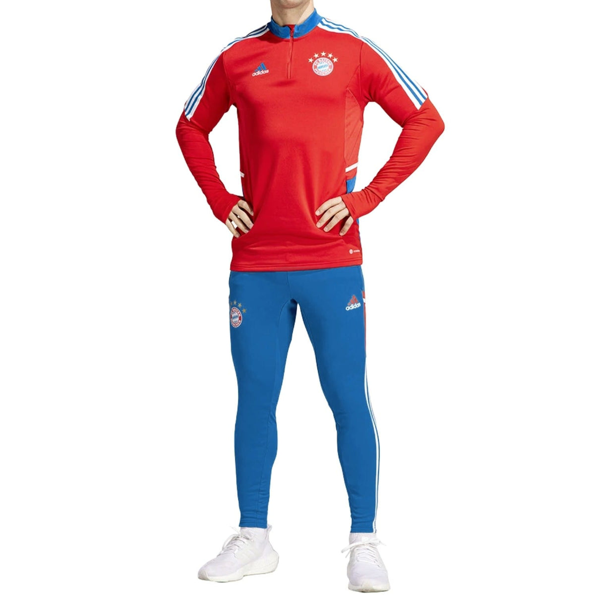 Bayern Munich Soccer training technical tracksuit 2023 - Adidas-1