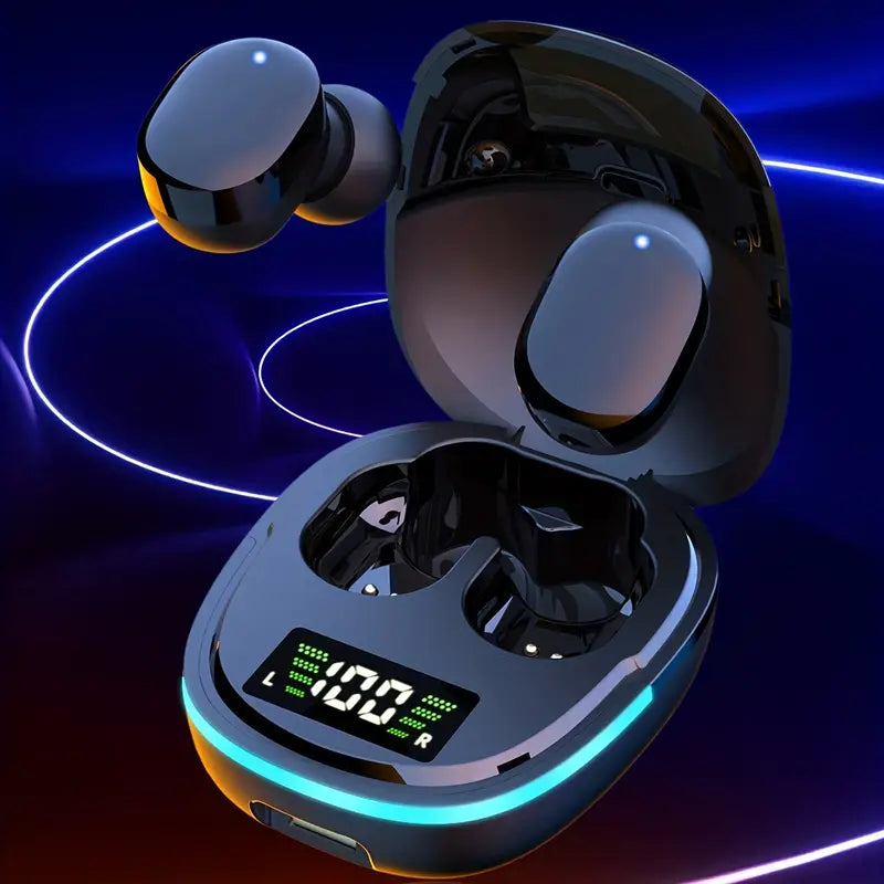 GamePro Touch Wireless Earbuds with LED Display - Sports Edition-4