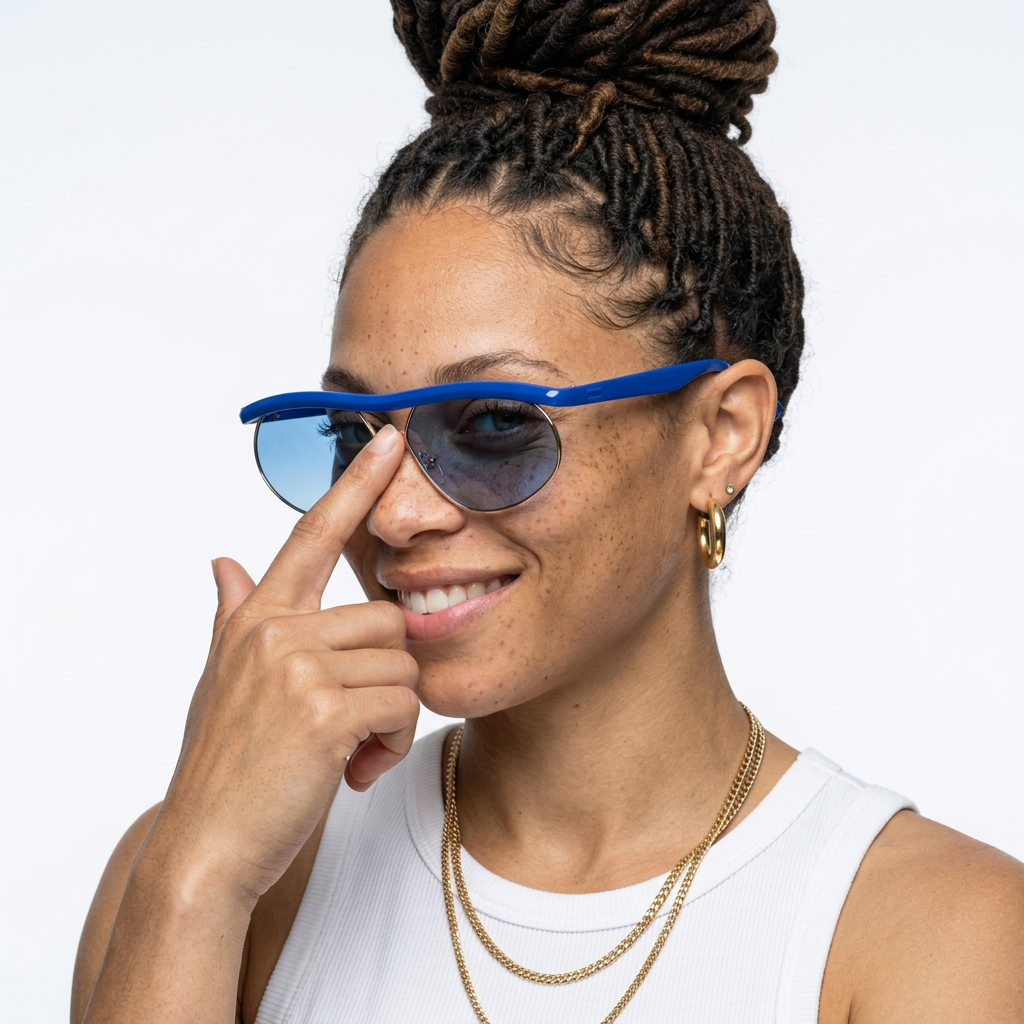 Audacious Vintage Plastic Sunglasses-0