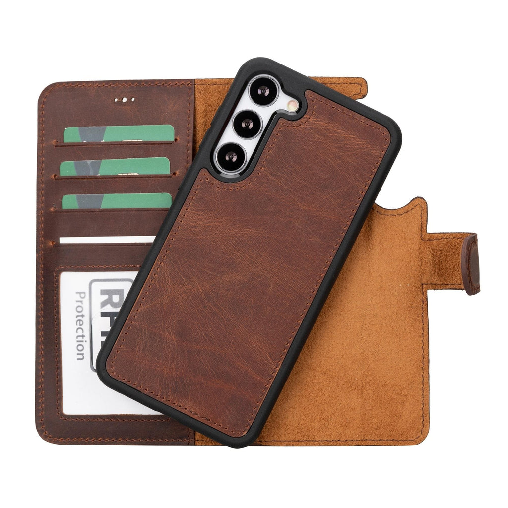 Buffalo Samsung Galaxy S23 Series Detachable Leather Wallet Case-7
