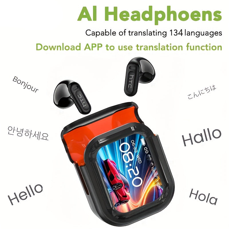 NNETM Wireless Earbuds with Language Translation & HD Sound-1