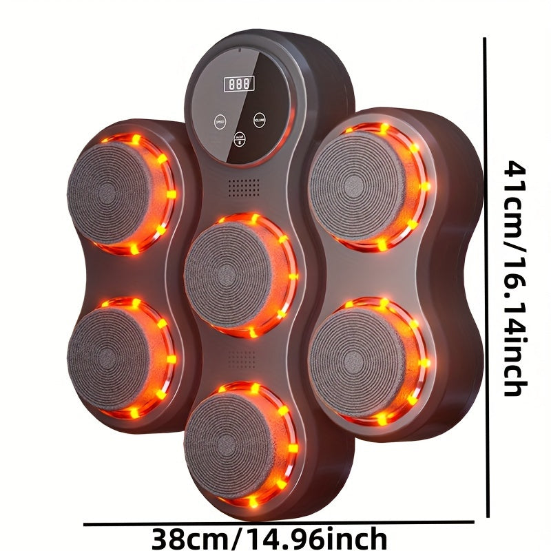 Smart Music Boxing Machine Wall-Mounted Training Pad-2