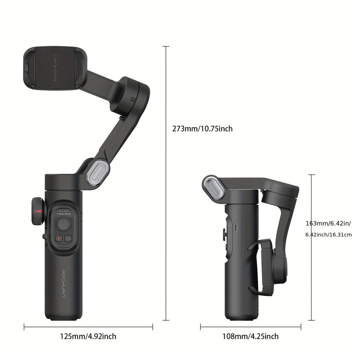 Handheld Gimbal Stabilizer for Smartphones (3-Axis)-2