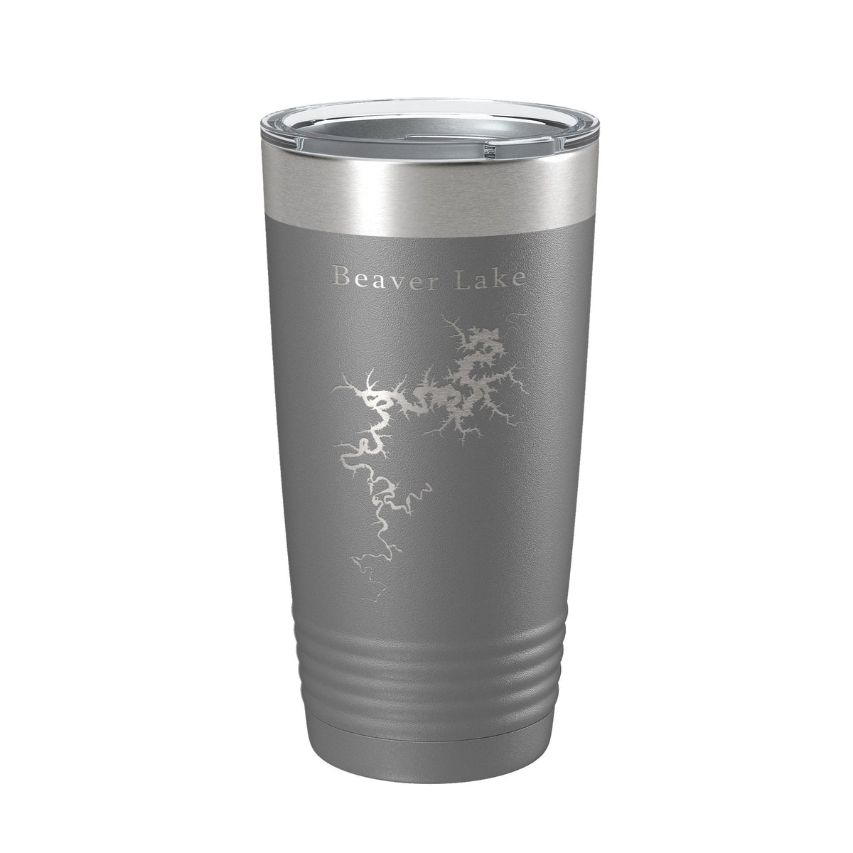 Beaver Lake Map Tumbler Travel Mug Insulated Laser Engraved Coffee Cup Arkansas 20 oz-16