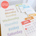 Calendar Flash Cards & Magnets for Kids | Days, Months & Seasons