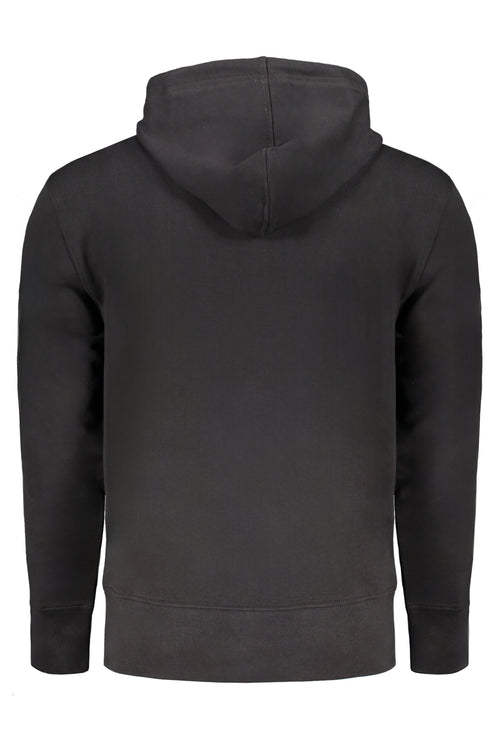 CALVIN KLEIN MEN'S BLACK ZIP SWEATSHIRT