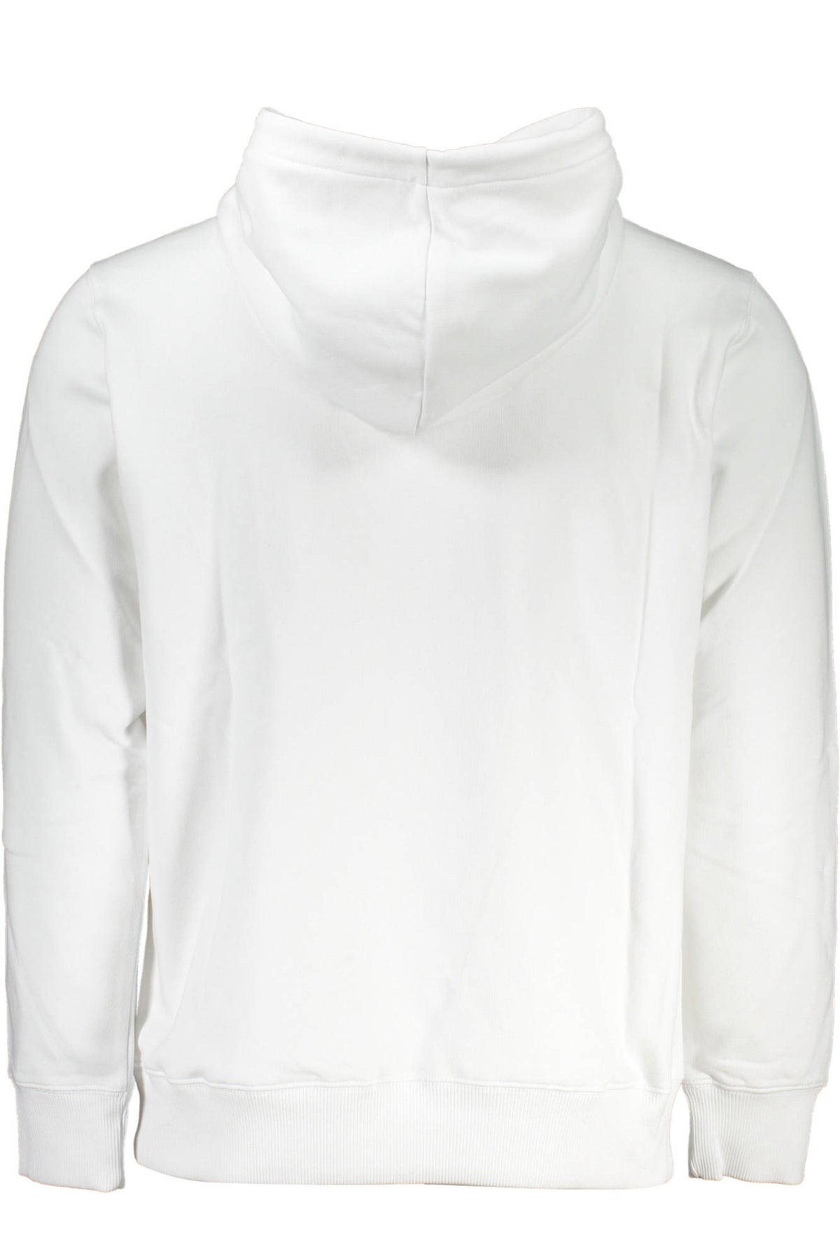 CALVIN KLEIN MEN'S WHITE ZIPLESS SWEATSHIRT