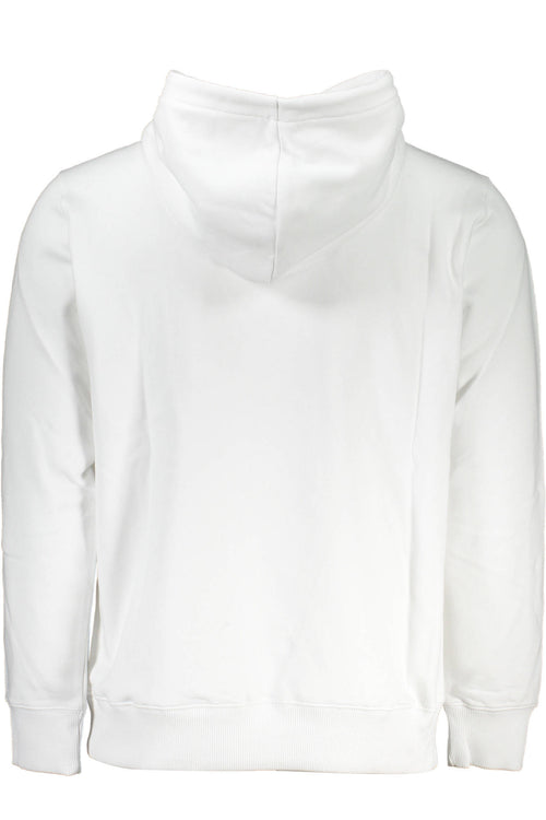 CALVIN KLEIN MEN'S WHITE ZIPLESS SWEATSHIRT