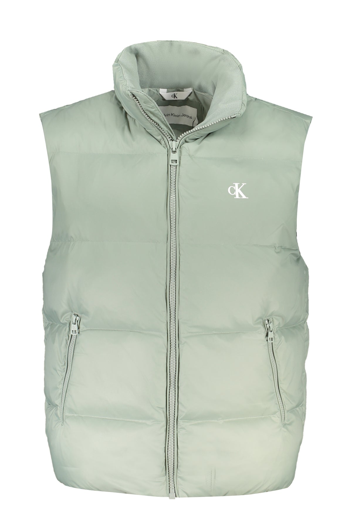 CALVIN KLEIN GREEN MEN'S SLEEVELESS