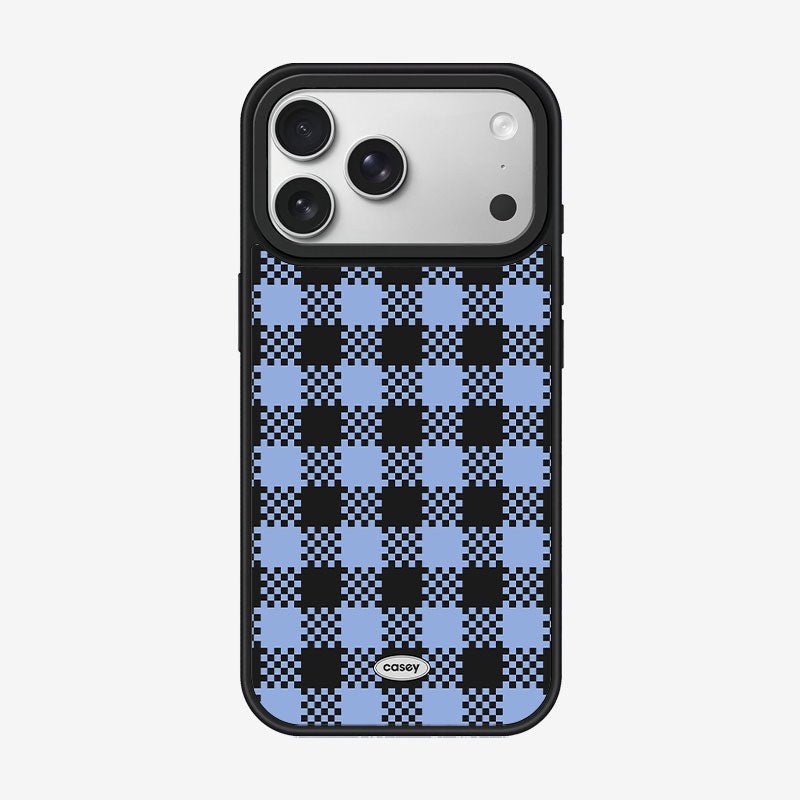Casey Checkerboard Series Magnetic Matte Phone Case – Anti-Fingerprint Protective Cover-0