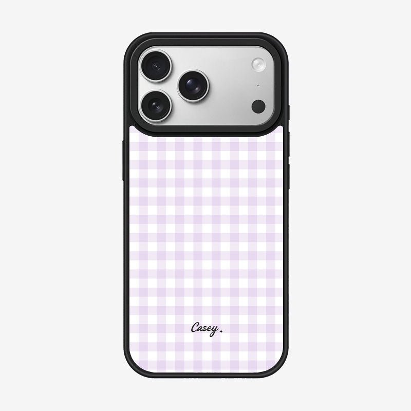 Casey Classic Gingham Magnetic Matte Phone Case – Anti-Fingerprint Protective Cover-6