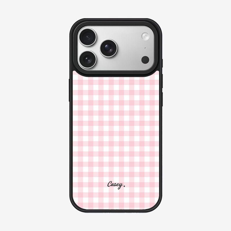 Casey Classic Gingham Magnetic Matte Phone Case – Anti-Fingerprint Protective Cover-7