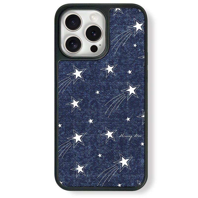Casey Denim Shooting Star AG Matte Phone Case – Slim MagSafe Anti-Fingerprint TPU Protective Cover-0