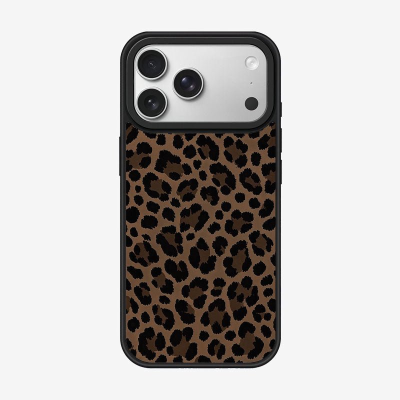Casey Leopard Print Series AG Matte Phone Case – Anti-Fingerprint TPU Protective Cover-0