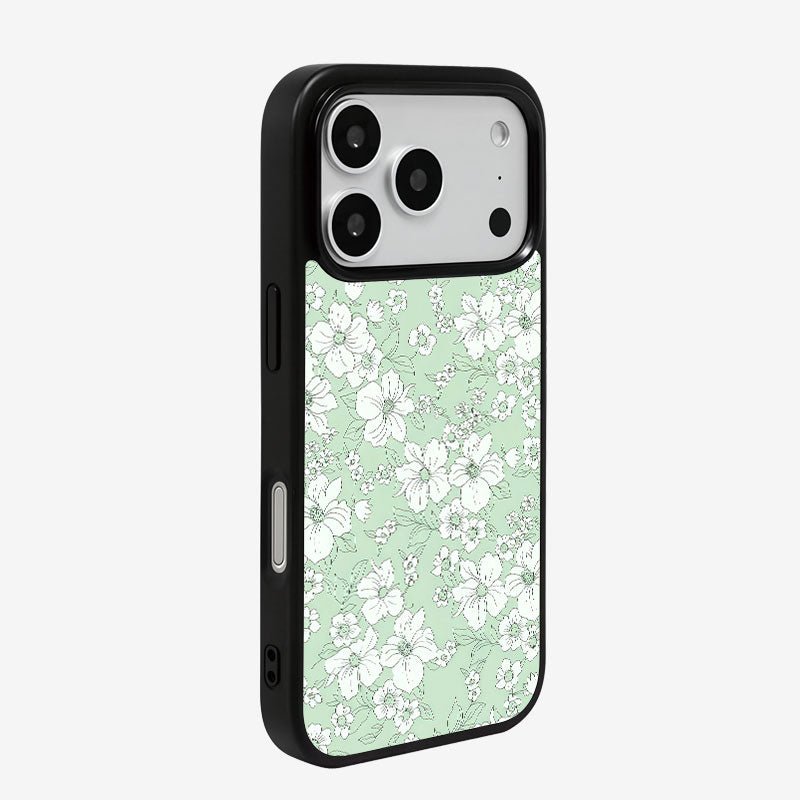 Casey Spring Meadow Floral AG Matte Phone Case – Slim MagSafe Anti-Fingerprint TPU Protective Cover-1