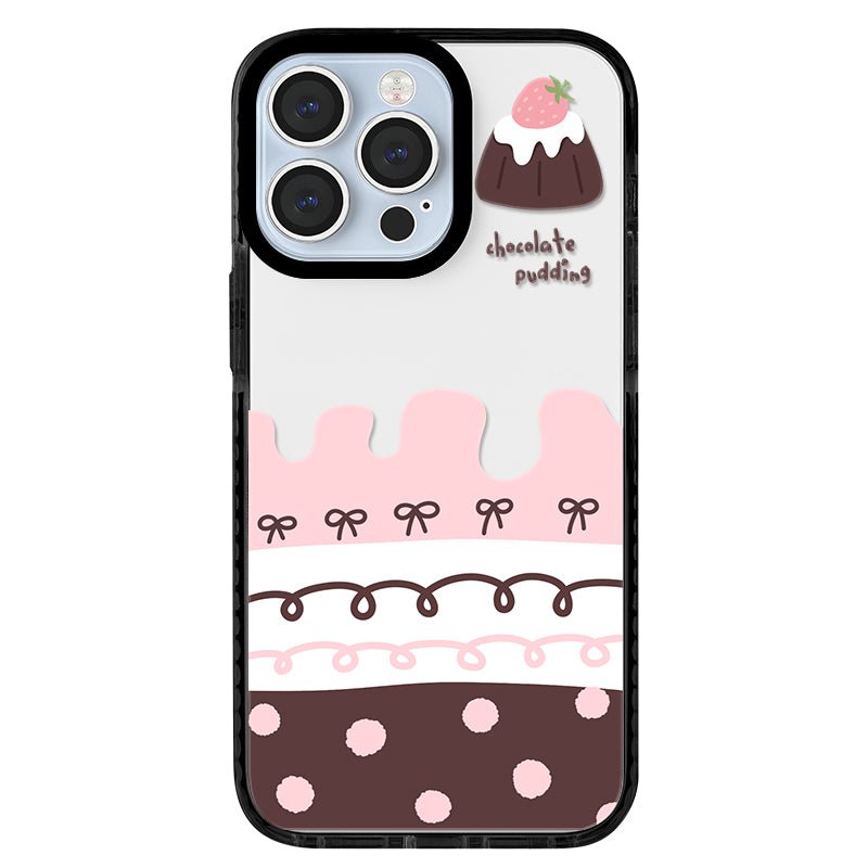 Casey Strawberry Chocolate Pudding AG Matte Phone Case – Slim MagSafe Anti-Fingerprint TPU Protective Cover-0