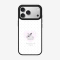 Casey Y2K Polka Dot Lucky Bunny Magnetic Matte Phone Case – Protective Cover-0