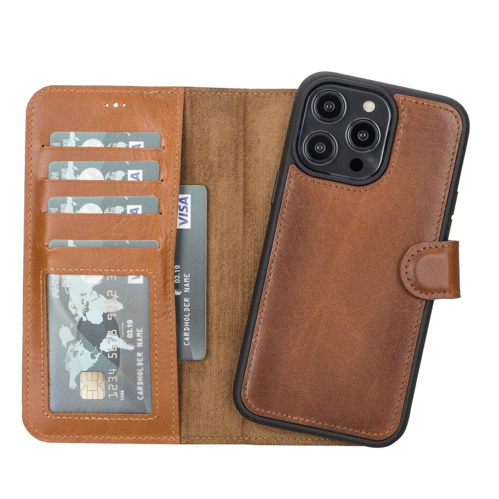 Casper iPhone 12 Series Detachable Leather Wallet Case