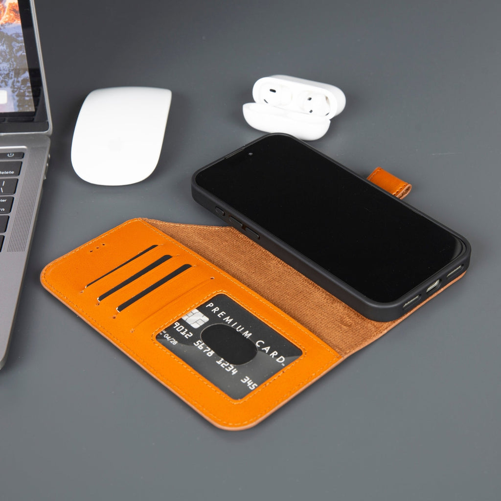 Casper iPhone 17 Pro Leather Wallet Case – MagSafe Compatible-3