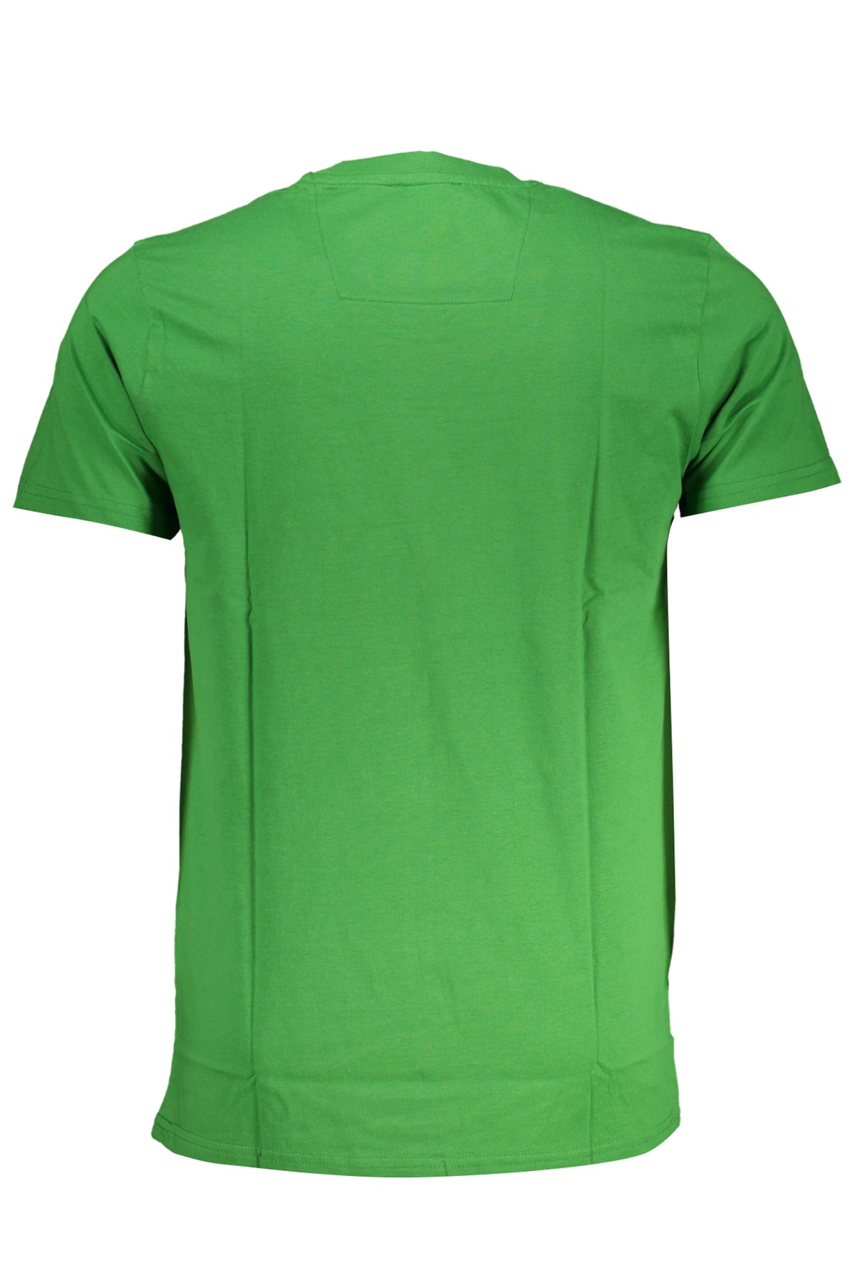 CAVALLI CLASS GREEN MEN'S SHORT SLEEVED T-SHIRT