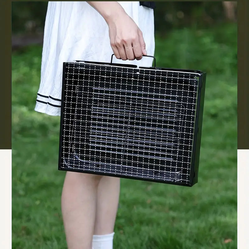 Portable, Foldable BBQ Grill-4