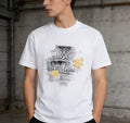 Dolce & Gabbana T-shirt med illustrerat tryck – vit