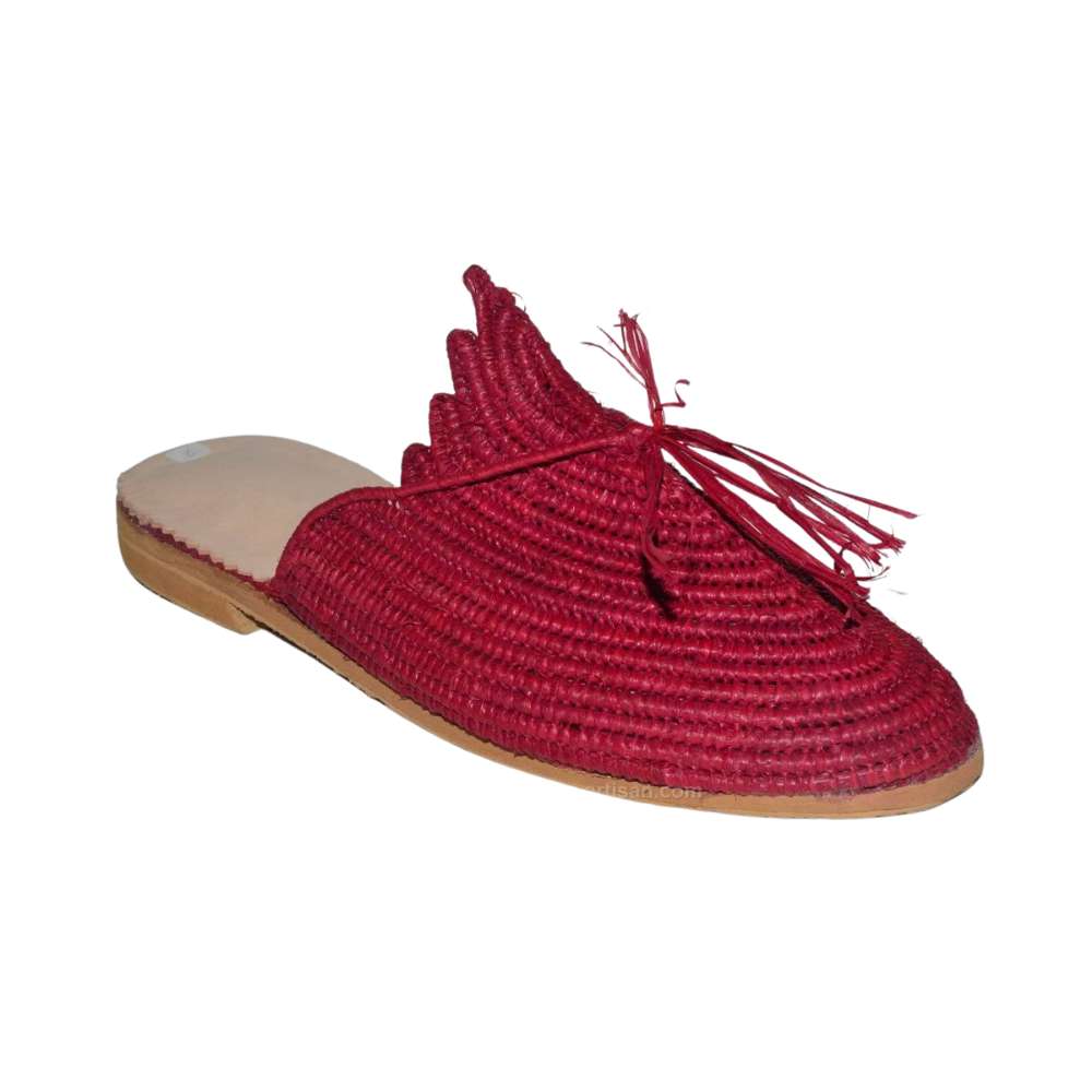 Raffia Slippers Ladame-7