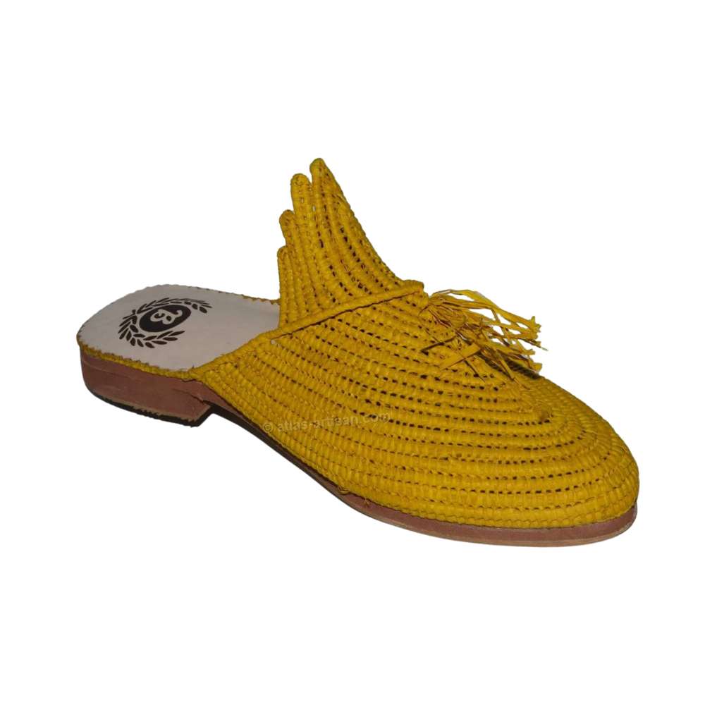 Raffia Slippers Ladame-6