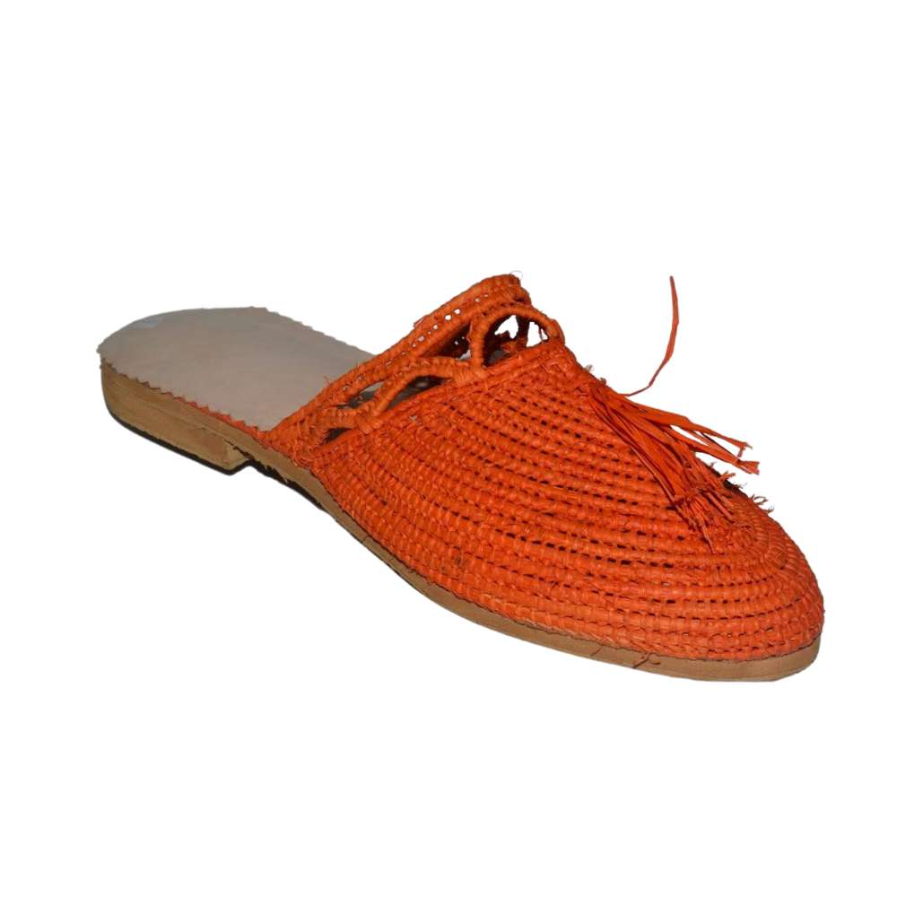 Raffia Slippers Ladame-5