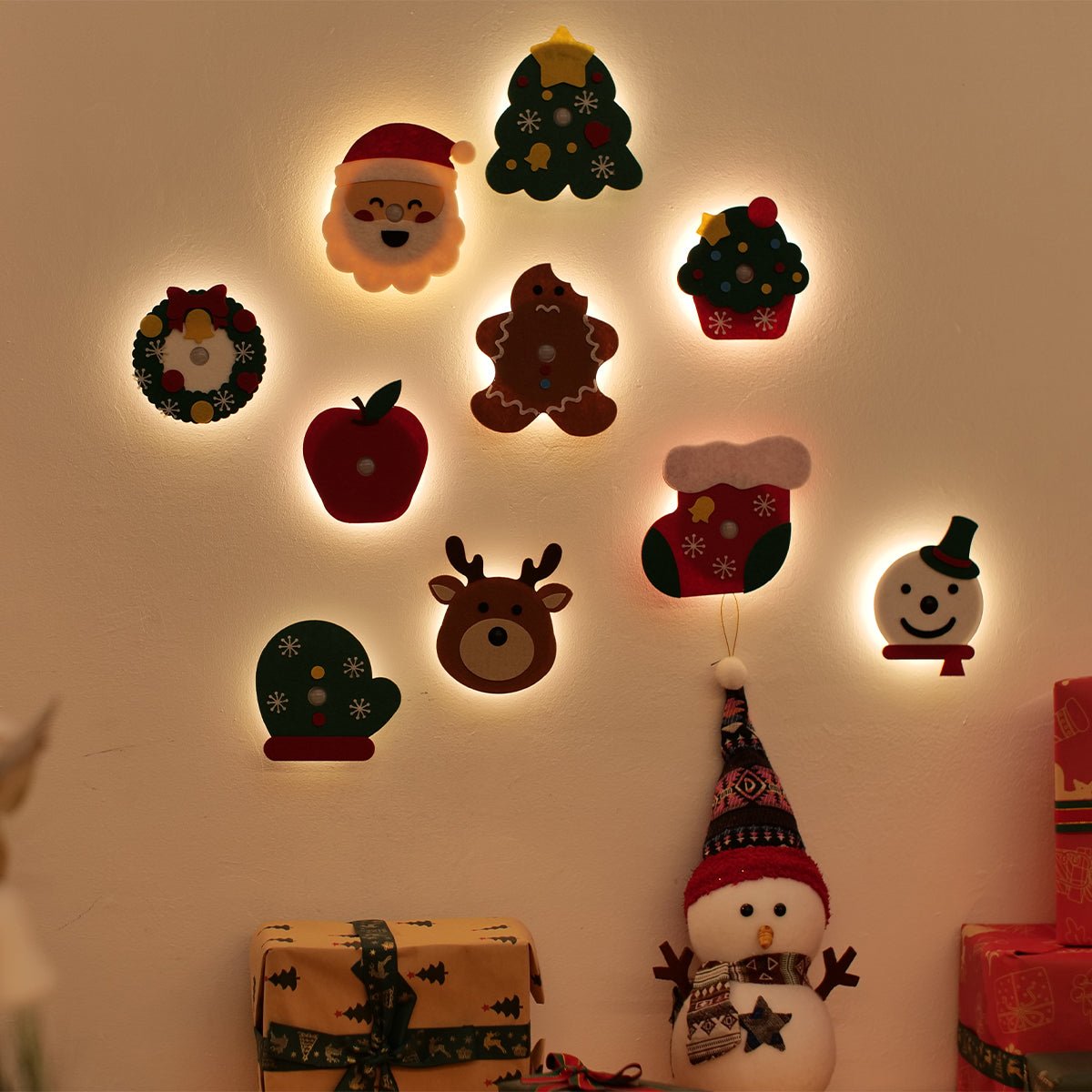 Christmas Motion Sensor Night Light-3