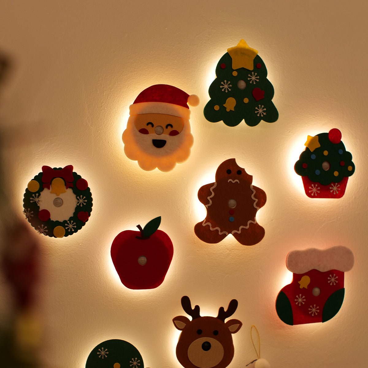Christmas Motion Sensor Night Light-4