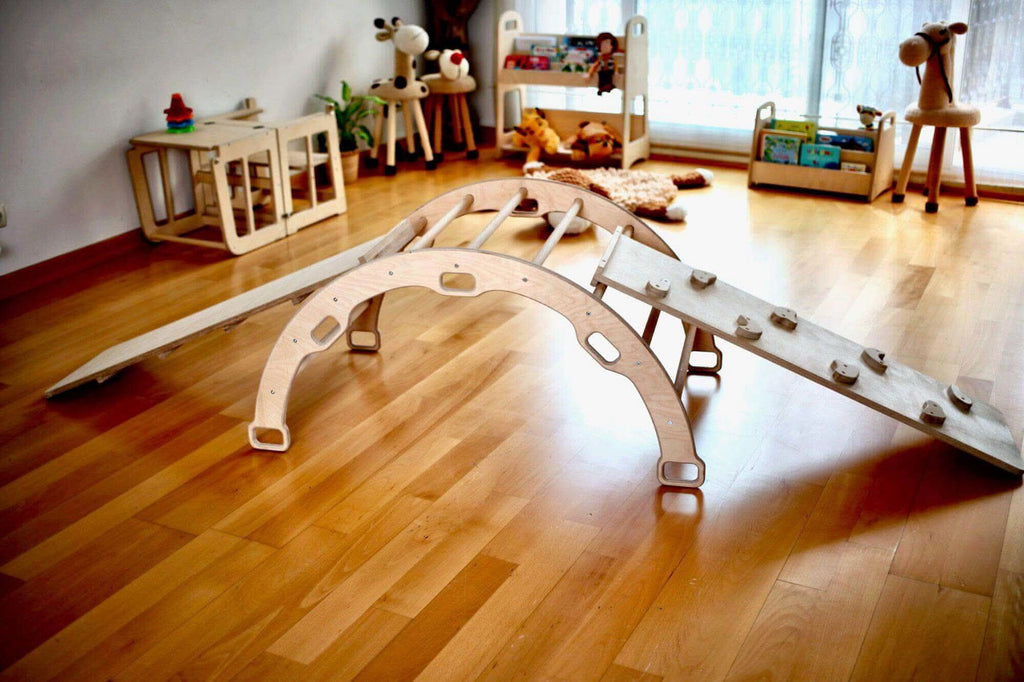 Montessori Toys Discover the Benefits of Climbing Arches and Ramps
