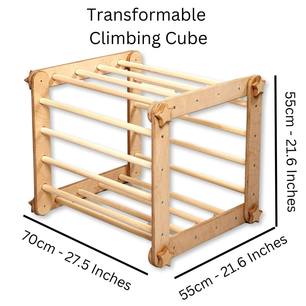 Transformable Climbing Cube with Ramp
