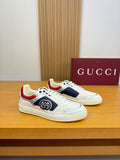 Gucci sneakers vit blå röd GG logo