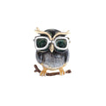 Cool Owl Gold Brooch-0
