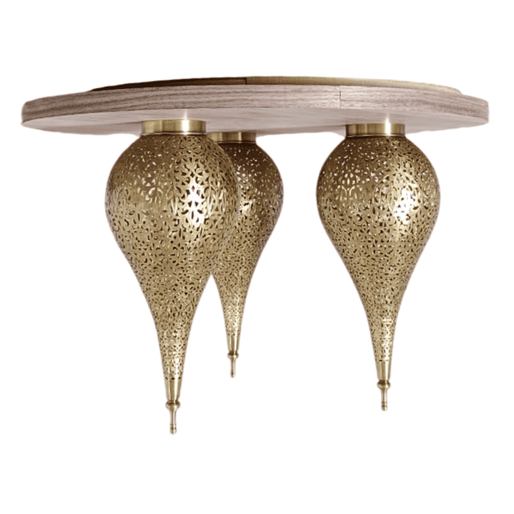 Copper Chandelier Lento-0