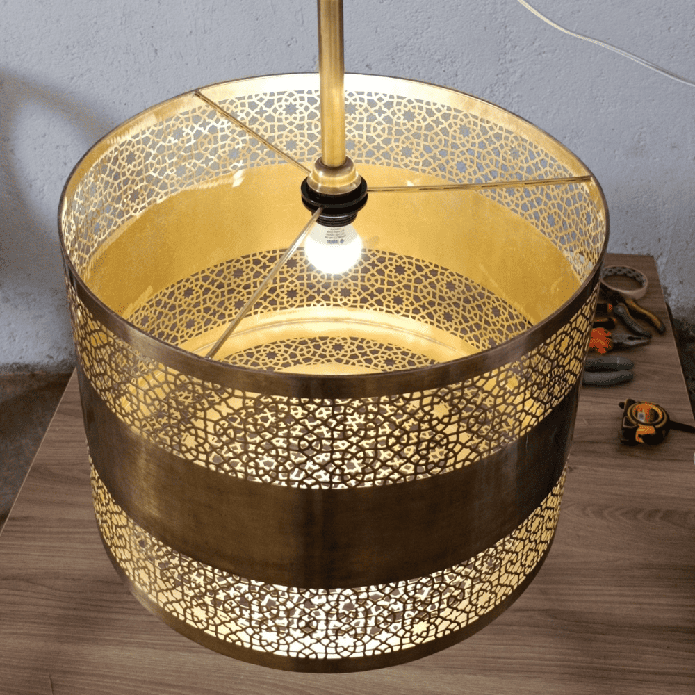 Copper Chandelier  Zenda-2