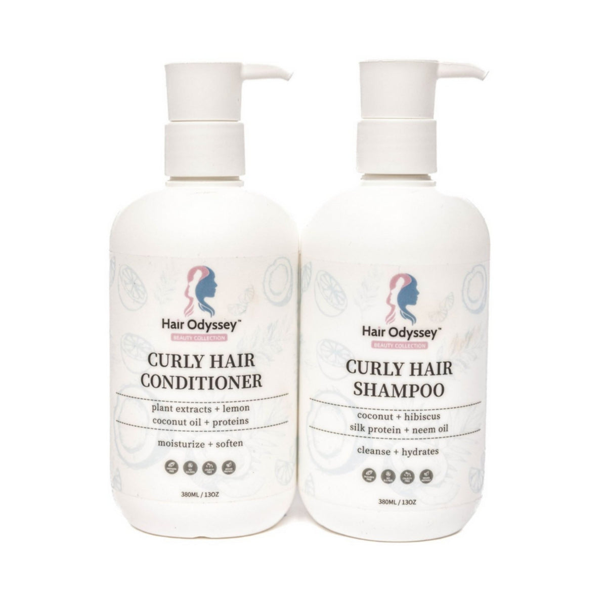 Curly Hair Essentials Duo – Shampoo & Conditioner for Defined Curls-0