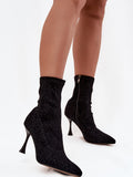 Heel boots model 220204 Step in style-0