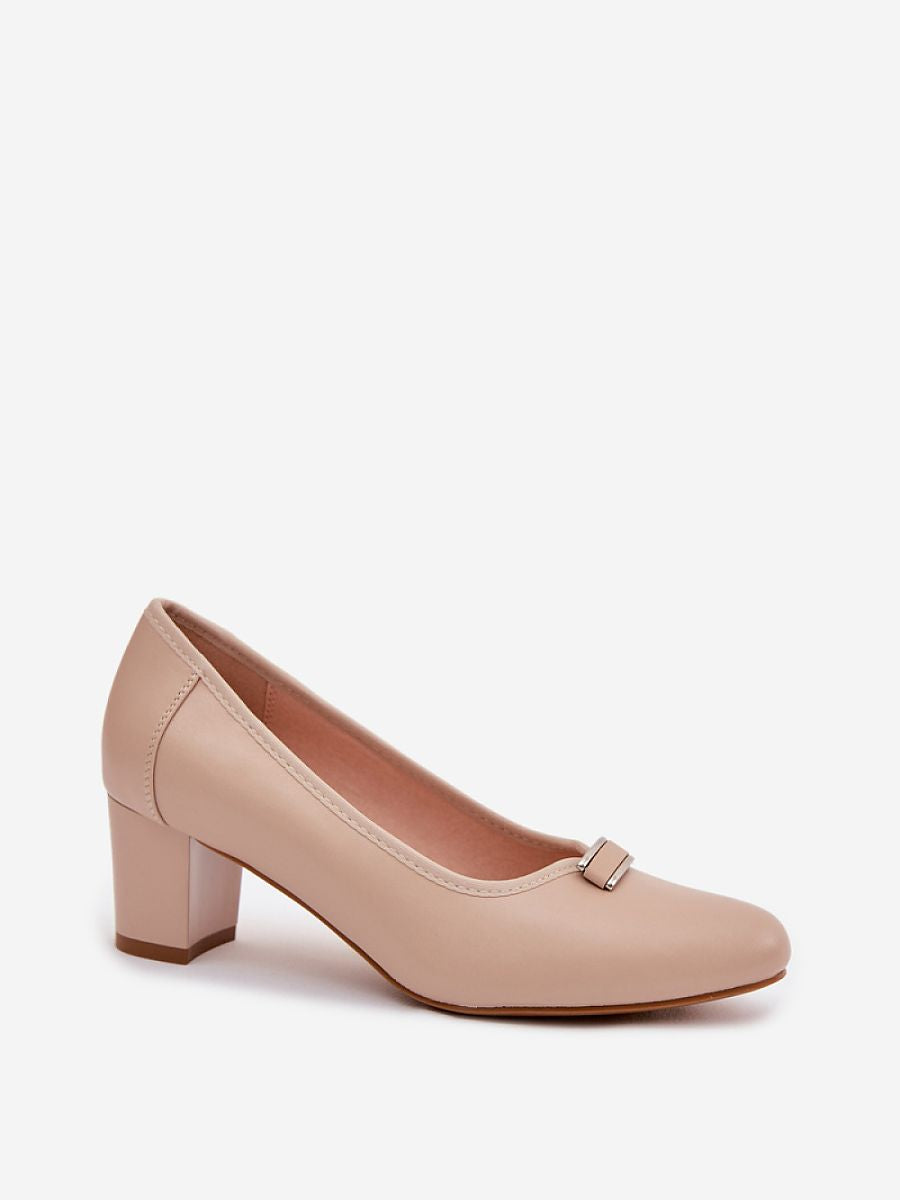 Block heel pumps model 227173 Step in style-1