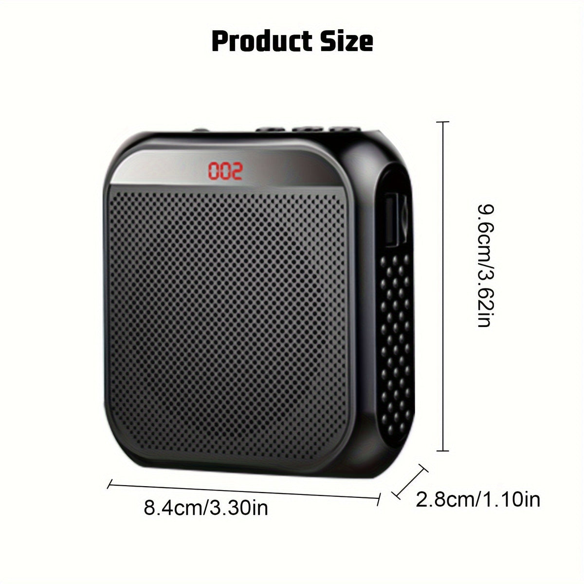 Portable Voice Amplifier with Headset Microphone-2