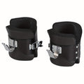 Solid Steel Frame Fitness Gravity/Inversion Boots(Black)-0