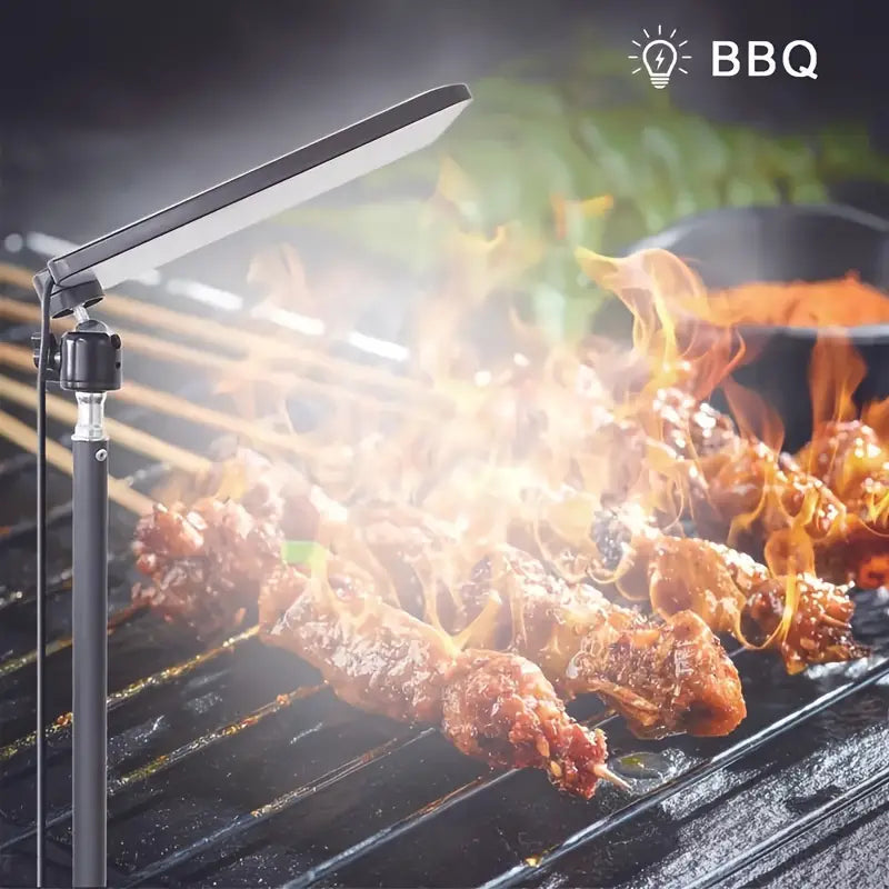 Black Matte Portable Outdoor Camping Lamp with USB Charging-4