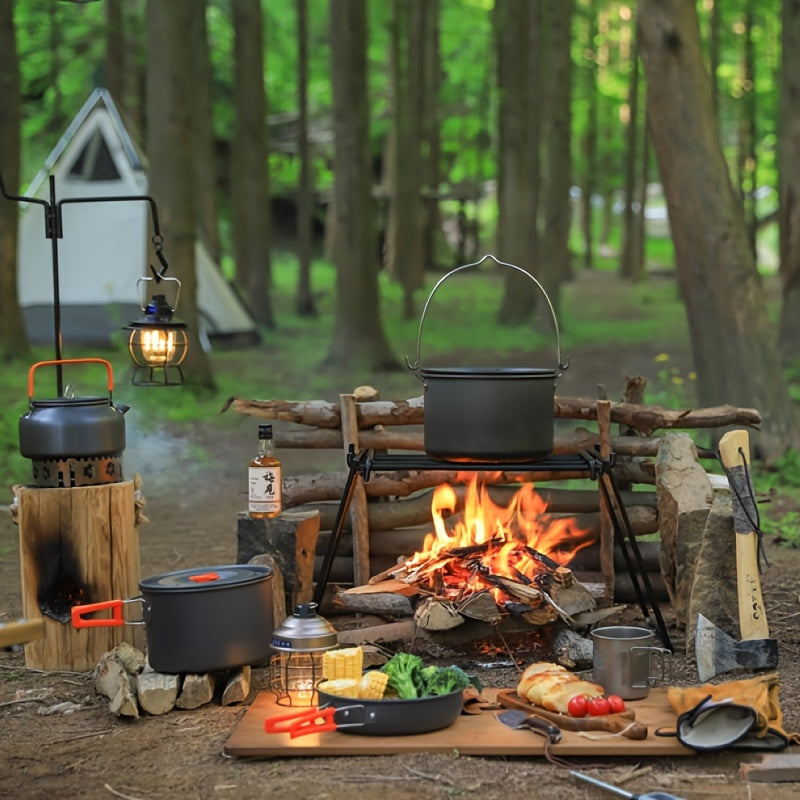 Ultra-Light Aluminum Camping Cookware Set-2