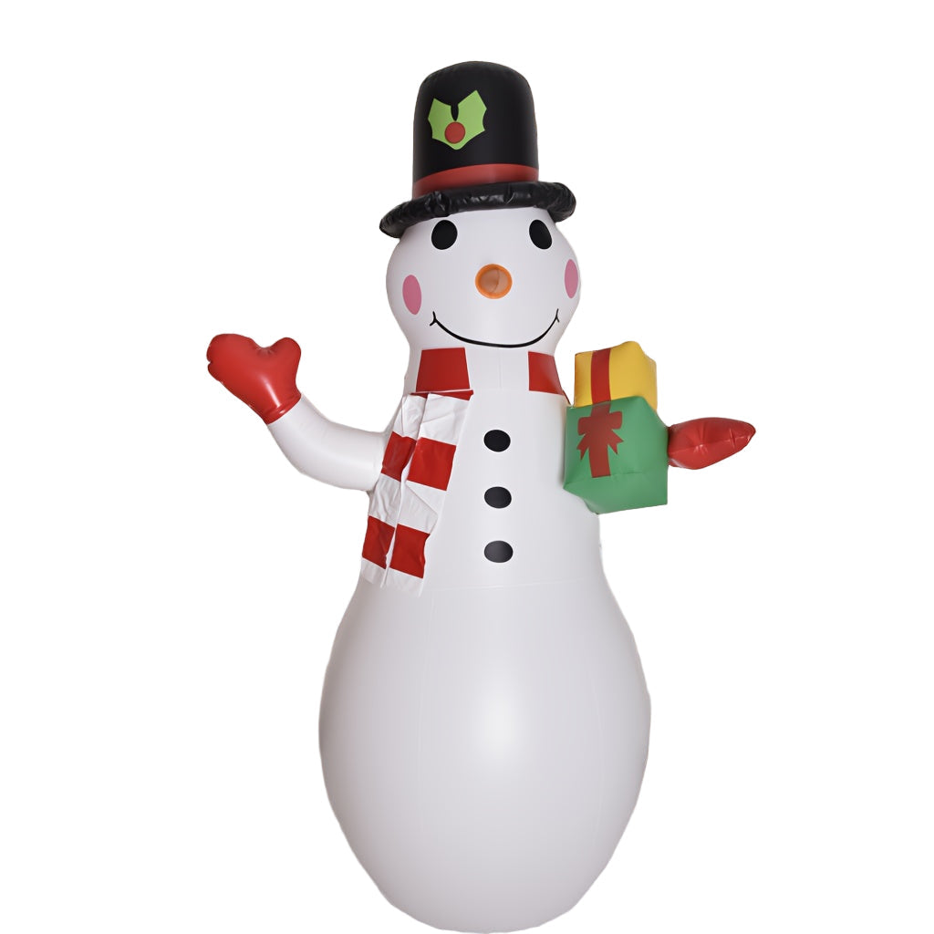 Inflatable Christmas Snowman Yard Decoration-0
