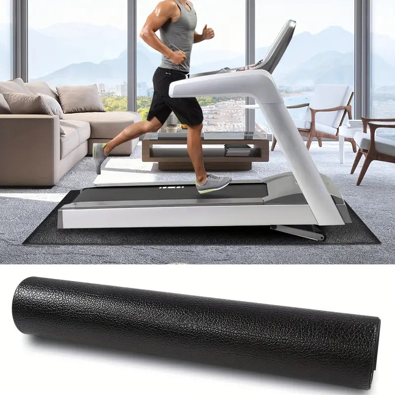 Large Treadmill Mat - 201x90cm/79.13x35.43inch Floor Protector-1
