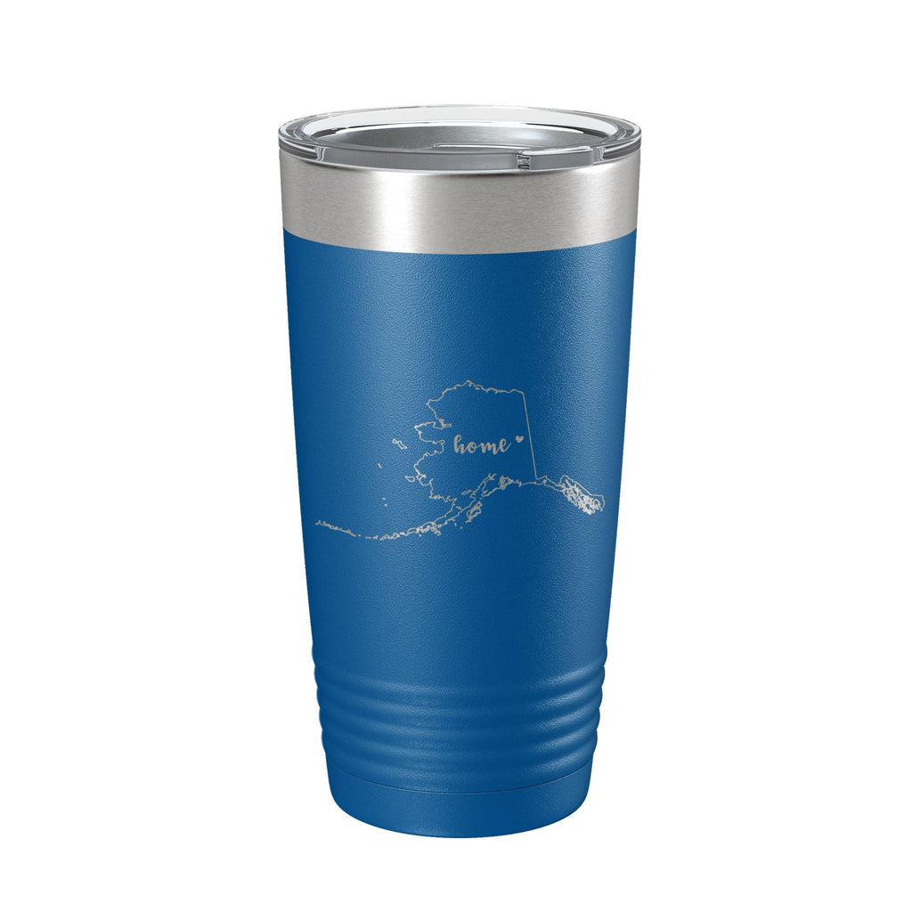 Alaska Tumbler Home State Travel Mug Insulated Laser Engraved Map Coffee Cup 20 oz-6